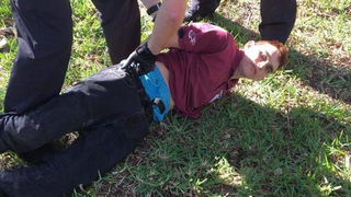 Nikolas Cruz was taken into custody. (SunSentinel)